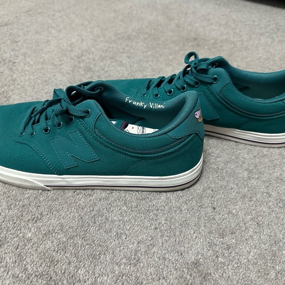 New Balance Franky Villani Skate Sneakers 12 Men Green Purple Numeric 255 Shoes - Picture 6 of 6